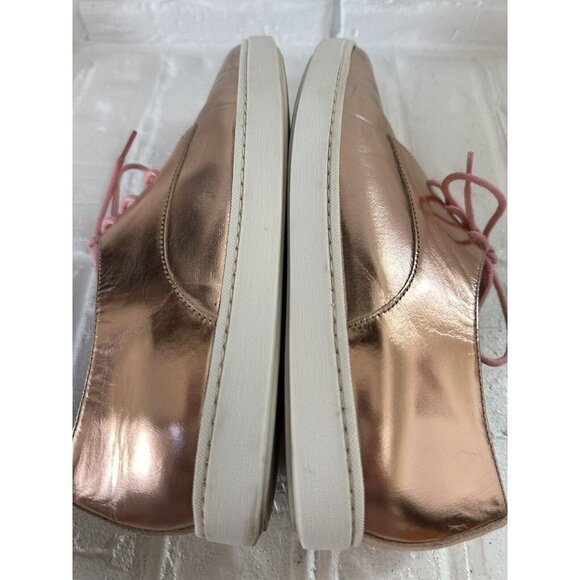 Swear Shoes Womens EU 39 US‎ 8.5 Rose Gold Pointed Toe Metallic Loafer Donna2 - Picture 11 of 16